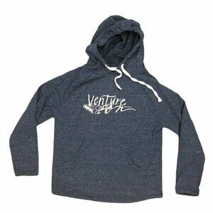 United By Blue REI Women Sweatshirt Hoodie Blue Venture On Organic Cotton S